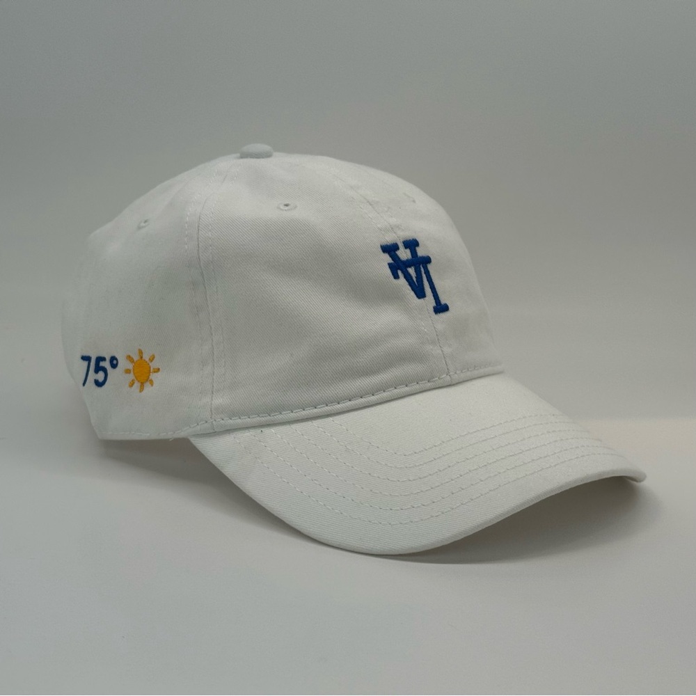 Los Angeles Forecast Dad Hat – White Strapback